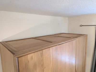 Oak Furnitureland Ellipse Natural Solid Oak Triple Wardrobe — image 5