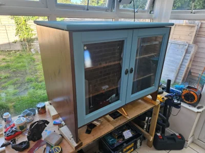 Belgrave blue Tv cabinet on Furnish Well
