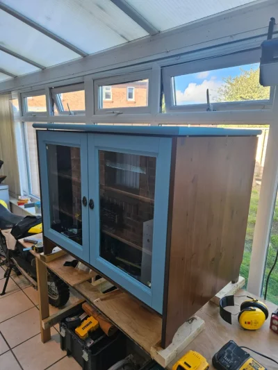 Belgrave blue Tv cabinet — image 4