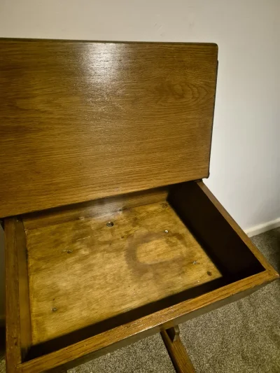 Vintage school desk — image 5