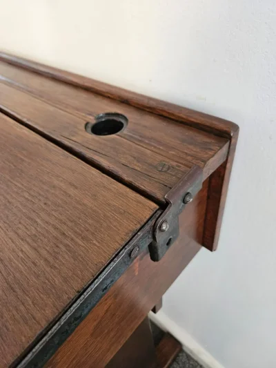 Vintage school desk — image 6