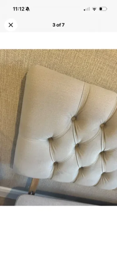 Grey Divan Small Double Bed — image 3