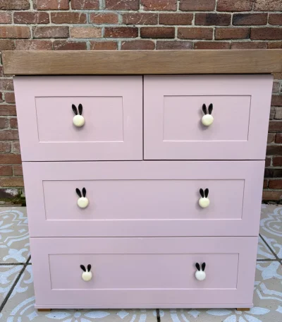 Pink Nursery Changing Chest — image 5