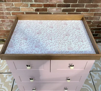 Pink Nursery Changing Chest — image 2
