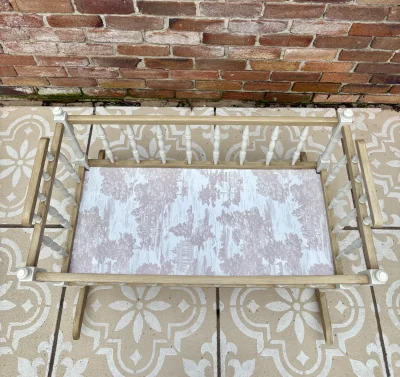 Restored Vintage Rocking Cradle — image 5