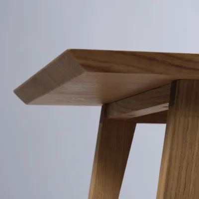 Handmade Mid-Century Inspired Oak Coffee Table — image 5