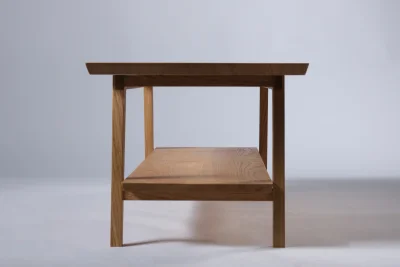 Handmade Mid-Century Inspired Oak Coffee Table — image 7