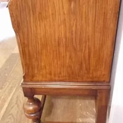 Beautiful Vintage Solid Wood Writing Bureau — image 2