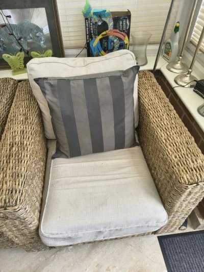 Rattan furniture conservatory set — image 2