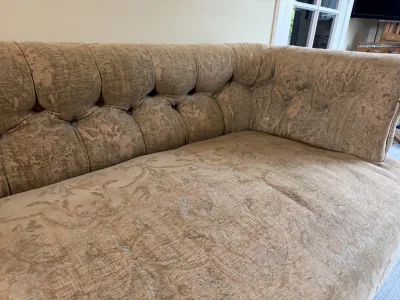 Vintage button back Sofa - 3 Seater — image 4