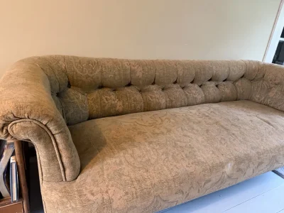 Vintage button back Sofa - 3 Seater — image 2